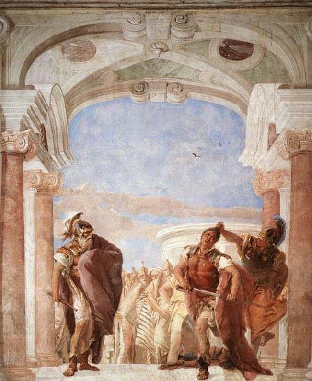 Giovanni Battista Tiepolo The Rage of Achilles China oil painting art
